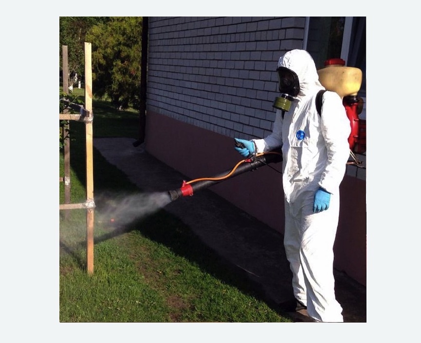 уничтожение клещей на участке травля клещей на участке в Артёме